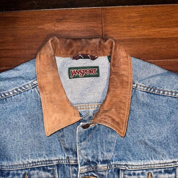 Vintage Jansport Denim Jacket - Picture 2 of 5